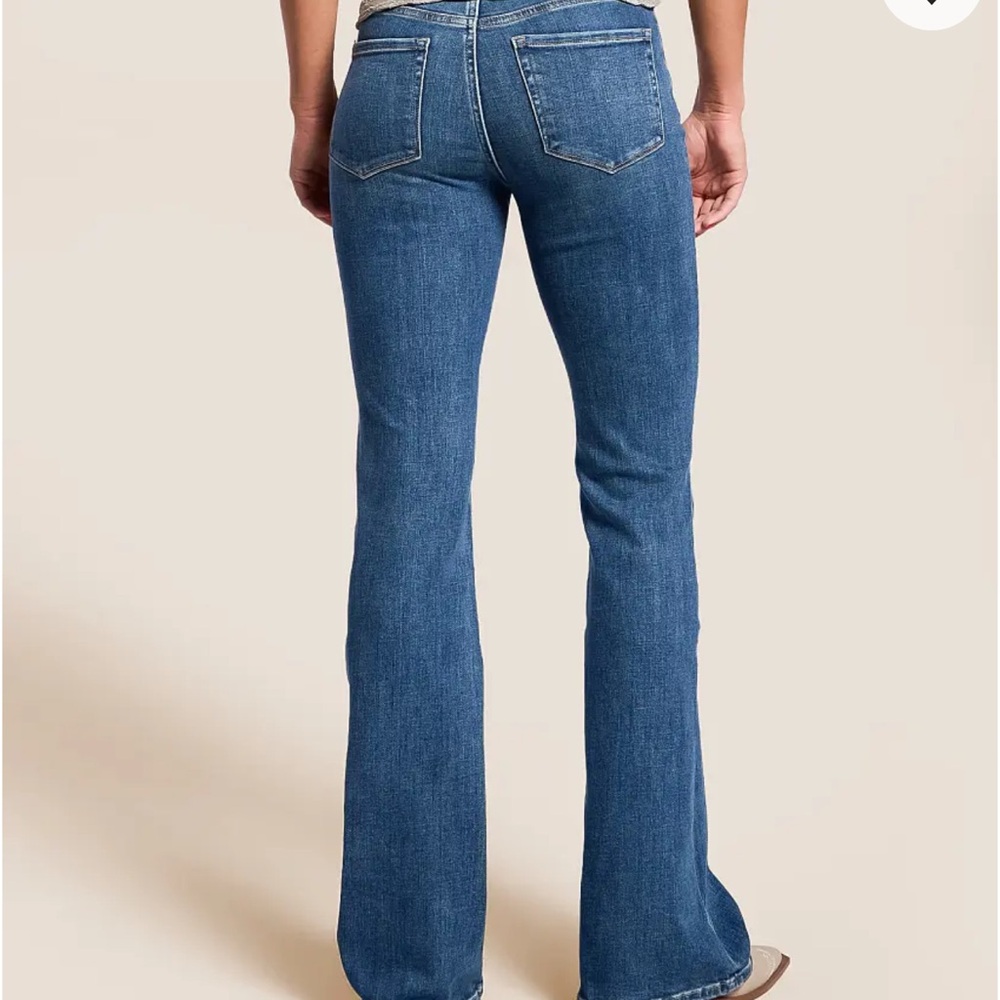 Women's Dark Blue Flare Jeans
